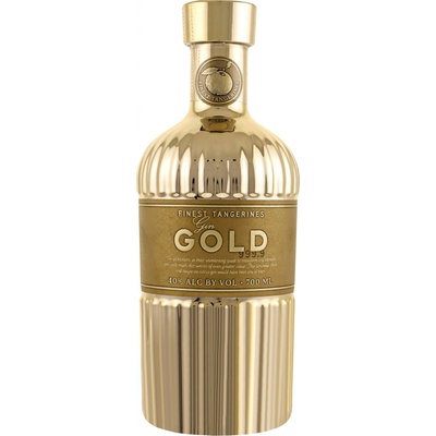 Gold 999.9 Gin Finest Tangerines 40% 0,7 l (čistá fľaša)
