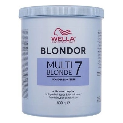 Wella Professionals Blondor Multi Blonde 7 práškový zesvětlovač vlasů 800 g
