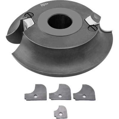 Fréza sdružená KONKÁV-KONVEX s VBD 116x20x30, R3; R4; R5; R6; R8; 30°/45° - 574