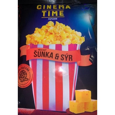 Cinema Time Mikrovlnný popcorn šunka a sýr 90 g – Zbozi.Blesk.cz