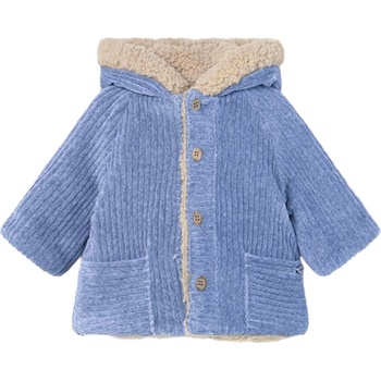 Mayoral Палто с две лица Mayoral - Кадифе, синьо, 4-6 м (15-02496-083-4-6)