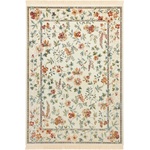 Hanse Home Кремав килим от вискоза 195x300 cm Oriental Flowers - Nouristan (104376-195x300)