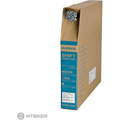 Shimano řadící lanko, 1.2 x 2100 mm, nerez