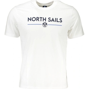 North sails Мъжка тениска с къс ръкав north sails, Цвят Бял (902837000_bi0101)