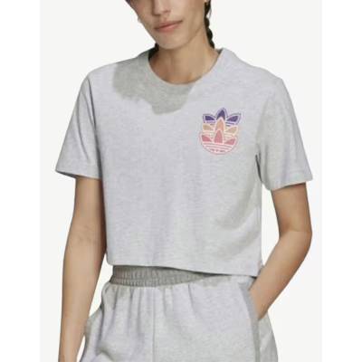 Adidas Originals Logo Play Tee Grey