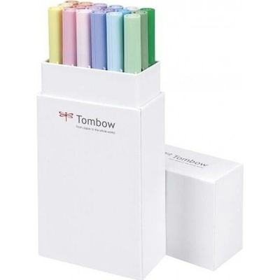 Tombow ABT Dual Brush Pen Pastels colours 18 ks ABT-18P-2