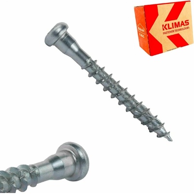 KLIMAS Wkret-met WKLC Ø5 mm TX-20 skrutka pre tesárske kovania s valcovou hlavou 60 mm - 250 ks