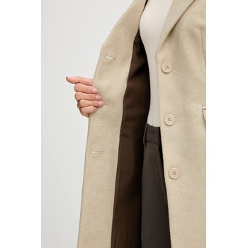 Silvian Heach Палто Silvian Heach ALCEDO в бежово GPA25012CP (GPA25012CP)