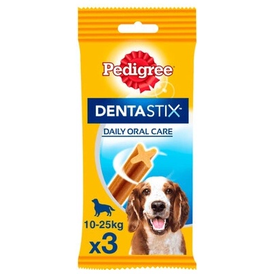 Pedigree Dentastix zubná maškrta pre psy stredných plemien 77 g
