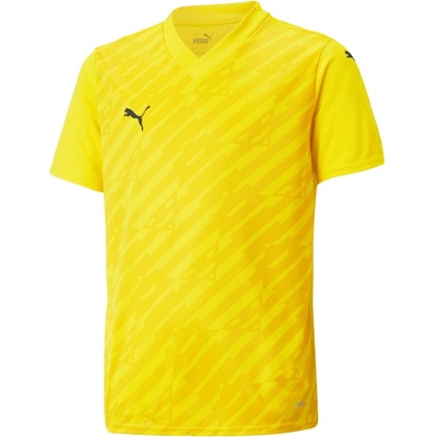 Puma TEAMULTIMATE JERSEY JR žltá čierna