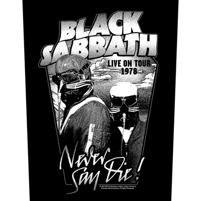 Nažehlovačka Black Sabbath - Never Say Die