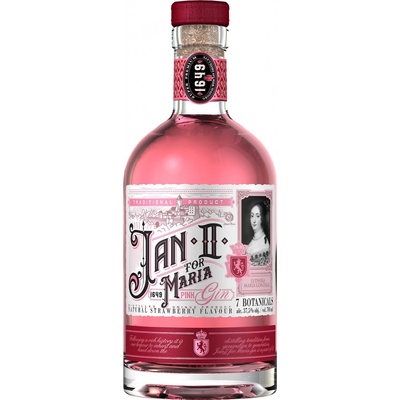 Jan II. for Maria Pink Gin 37,5% 0,7 l (holá láhev) – Zboží Dáma