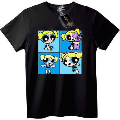 NOONEBRAND Тениска Балончето от Powerpuff Girls - 2XL, White
