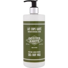 Institut Karite Shea Body Milk Lemon Verbena telové mlieko 500 ml