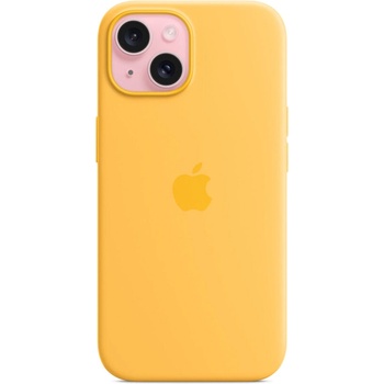 Apple iPhone 15 Silicone Case with MagSafe - Sunshine (MWNA3ZM/A)