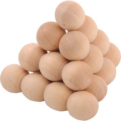 Johntoy Дървен 3D пъзел - главоблъсканица, Johntoy - Вид 6, Пирамида (28173-6)