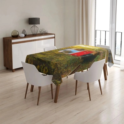 Sablio Obrus Červená električka v lese 130x170 cm