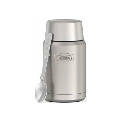 Thermos Termoska na jídlo se skládácí lžící a šálkem 710 ml nerez mat