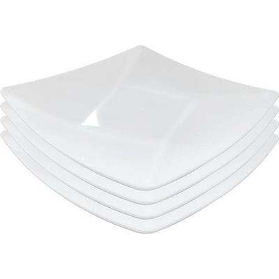 Vergionic 7910 Talíř čtvercový plast 20,5 cm 4 ks