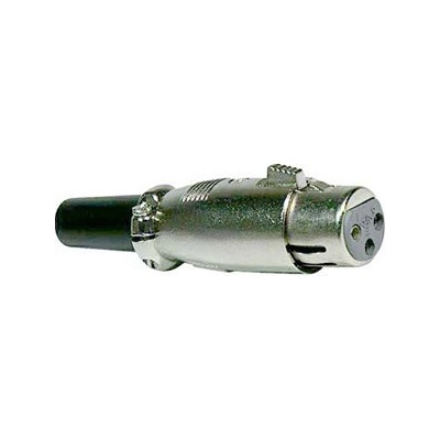 Microfónna zásuvka XLR-3 kabelová 2067
