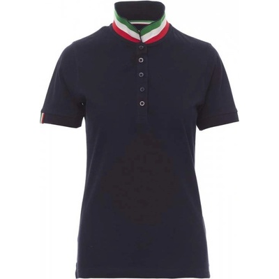 PAYPER NATION LADY ITALY 000082 0021 Vyštíhlená dámská polokošile krátký rukáv navy blue