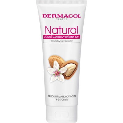 Dermacol Natural výživný mandlový krém na ruce 100 ml