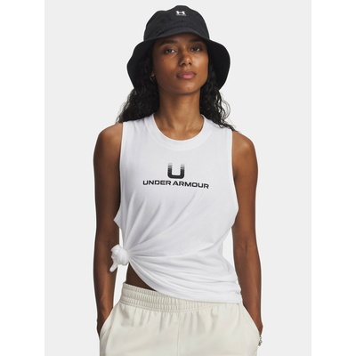 Under Armour Varsity U Tank Wmn White – Zboží Dáma