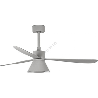 FARO 33762WT-24-LED Вентилатор с димер AMELIA L CONE LED/20W/230V сив Ø132 cm WT + DO (FA33762WT-24A)