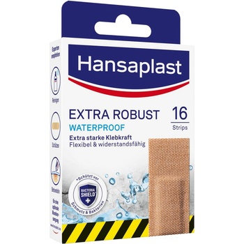 HANSAPLAST Extra Robust voděodolná náplast 16 ks