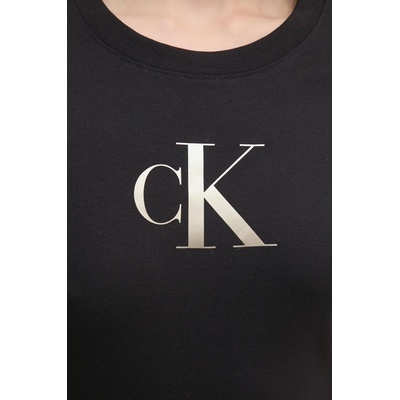 Calvin Klein Jeans Памучна тениска Calvin Klein Jeans в черно J20J224982 (J20J224982)