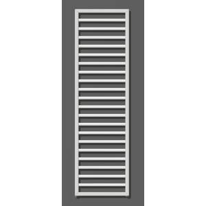 Zehnder Subway - Баня радиатор 155x45 см, прав, централно свързване 5 см, неръждаема стомана SUBI-150-045 (SUBI-150-045)