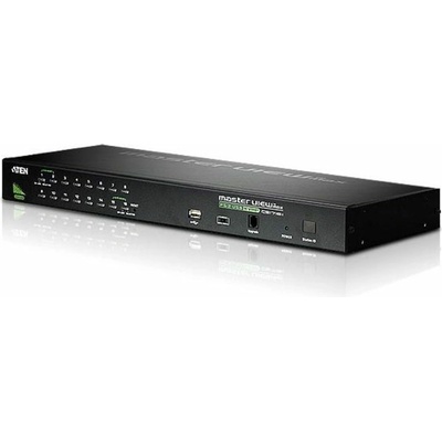 ATEN cs1716a-at-g kvm превключвател Монтаж в сървърен шкаф Черен (cs1716a-at-g)