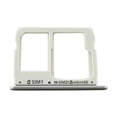 SamsungA3 2016 A310F Šuflík Sim a SD karty-silver -SWAP