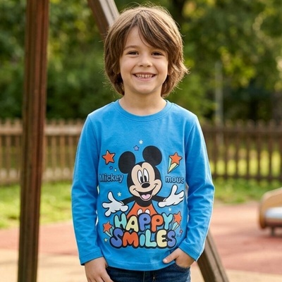 Setino chlapecké tričko Mickey Mouse modrá