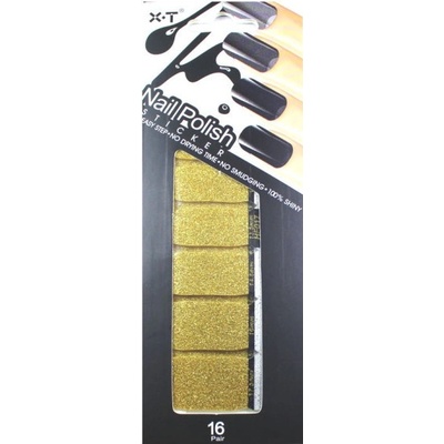 DIVINE cosmetics NP10 Samolepky na nechty s efektom laku 16 ks