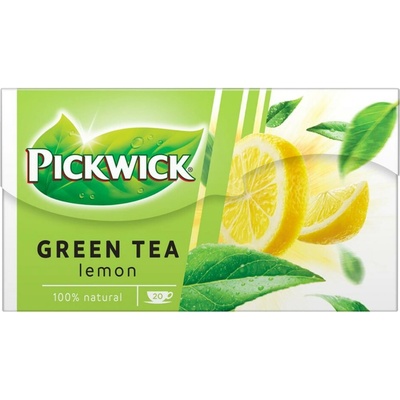 Pickwick Green Tea zelený čaj aromatizovaný s citrónom 20 x 2 g