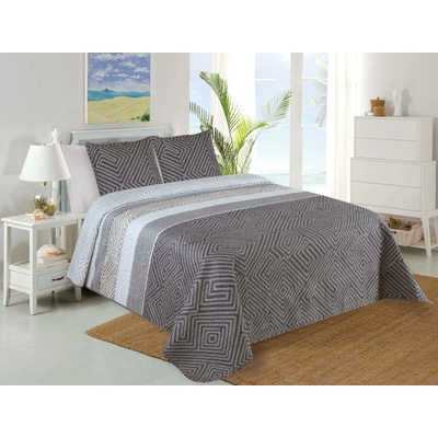 TiaHome přehoz na postel Plaza 220 x 240 cm, 2 ks 45 x 45 cm