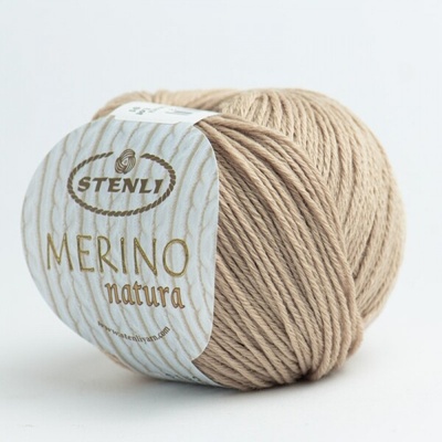 Příze Stenli Merino Natura béžová