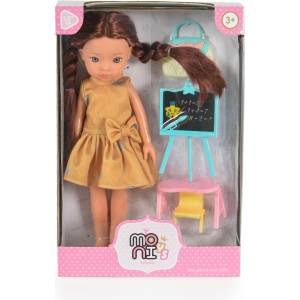 Moni Кукла Moni Toys - Pretty Doll, С аксесоари, 33 сm (111808)