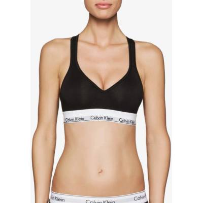 Calvin Klein Lift Bralette Modern Cotton 000QF1654E001 černá – Zboží Mobilmania