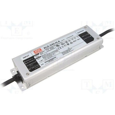 MEAN WELL XLG-240-H-A Napájecí zdroj: spínaný; LED; 240W; 27÷56VDC; 2,4÷6,66A; IP67; XLG