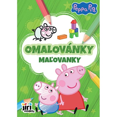 Jiri Models Omaľovánky A4 Prasiatko Peppa