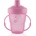 Lorelli Преходна чаша с дръжки и твърд накрайник Lorelli Baby Care - 210 ml, Розова (10230550002)