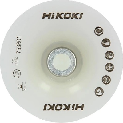 HIKOKI PODLOŽKA PRE FIBROVÉ KOTÚČE 125 mm 753802