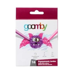 Goomby Восъчни пастели Jumbo 16 броя