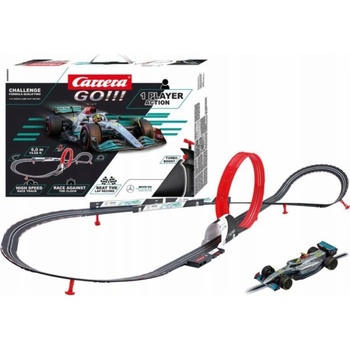 Carrera 68003 GO Tor Challenger Formula Qualifying Lewis Hamilton