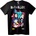 NOONEBRAND Тениска Каролайн и Герои на Tim Burton - XL, Black