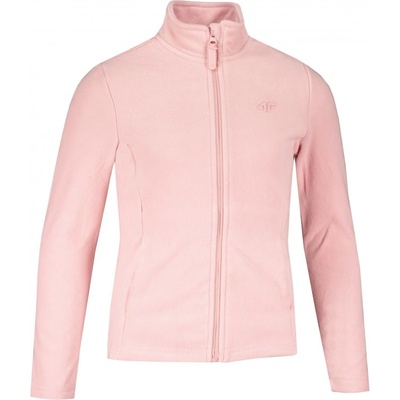 4F HJZ22-JPLD001 Dětská fleece mikina Light pink