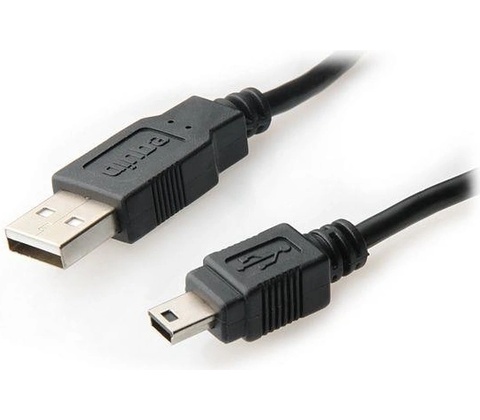 Equip 128521 USB 2.0 A->Mini5P kábel, samec/samec, 1,8m