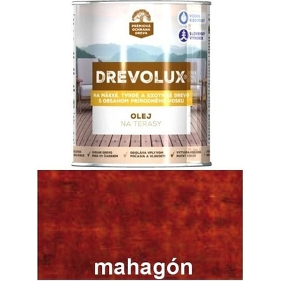 Drevolux olej na terasy 2,5 l mahagón